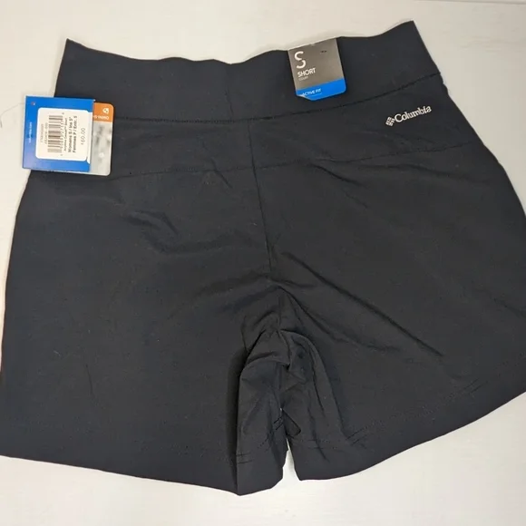 Columbia NEW Anytime Casual Black Shorts size S - Picture 2 of 7